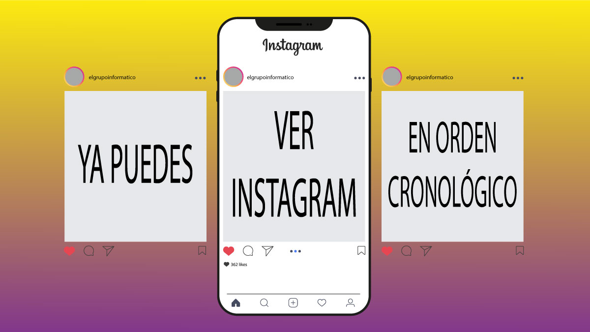 Cómo ver Instagram en orden cronológico