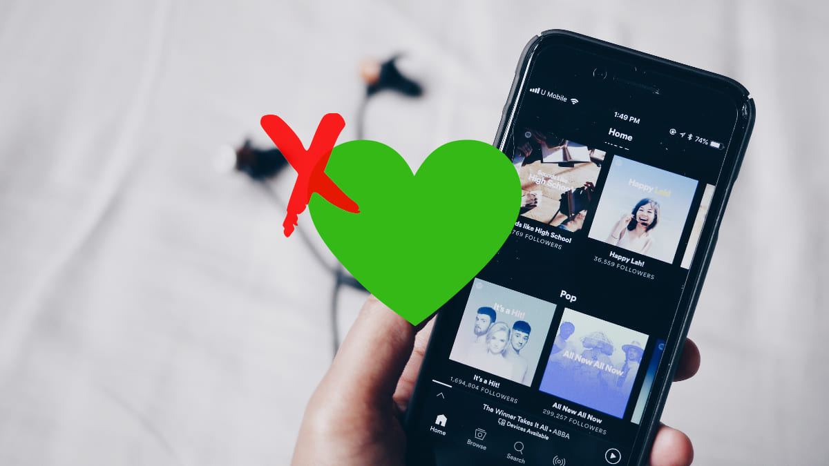 Spotify ya no tiene botón de "me gusta": ahora funciona así