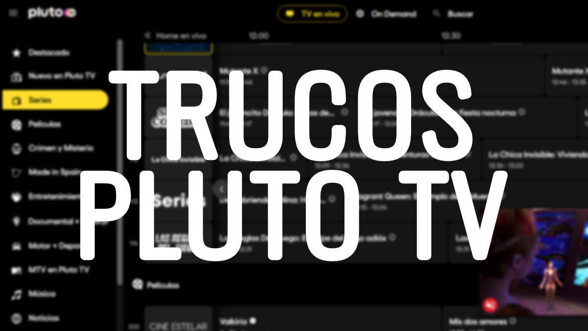 7 trucos para Pluto TV que debes saber