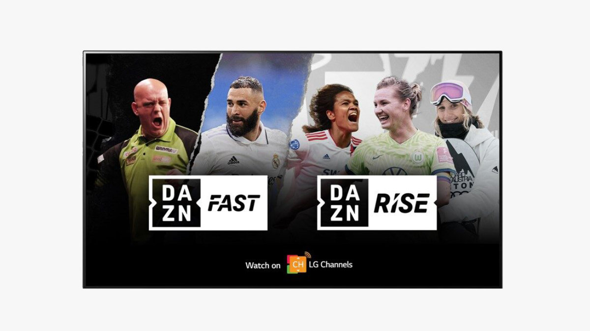 DAZN FAST: el canal gratis de deporte llega a las smart TV de LG