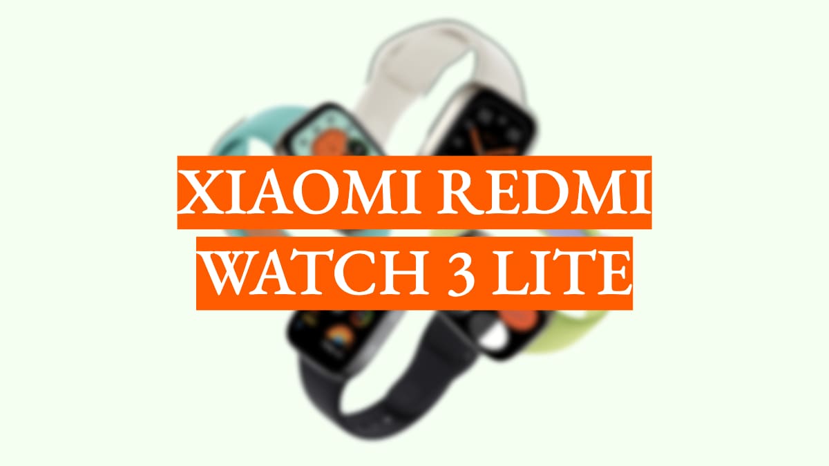 Xiaomi Redmi Watch 3 Lite llegará pronto, y promete un smartwatch completo a precio de derribo
