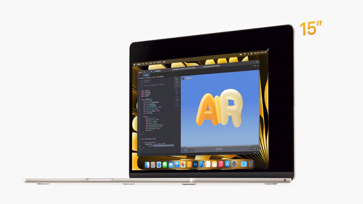 MacBook Air da el salto a las 15 pulgadas: ligereza y gran pantalla pueden convivir en un portátil