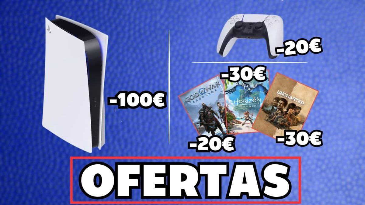 Oferta: PlayStation 5 rebajada 100 euros por tiempo limitado
