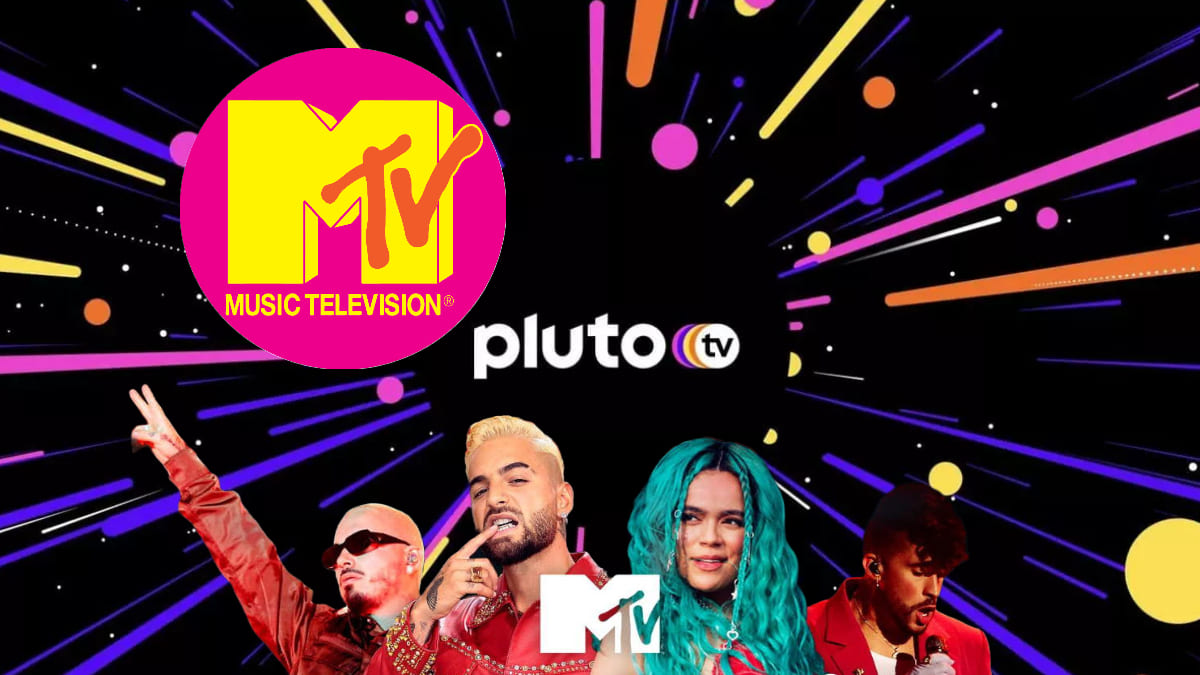 14 canales de MTV en Pluto TV