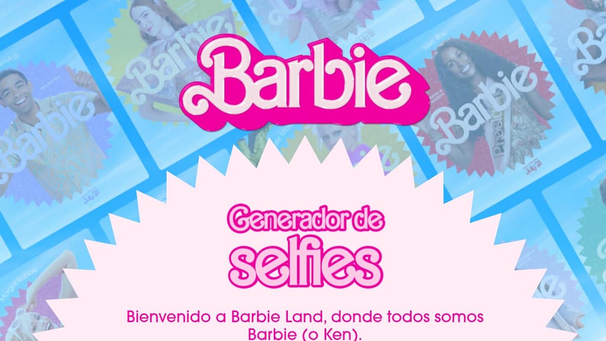 Cómo hacer tu selfie de Barbie personalizado