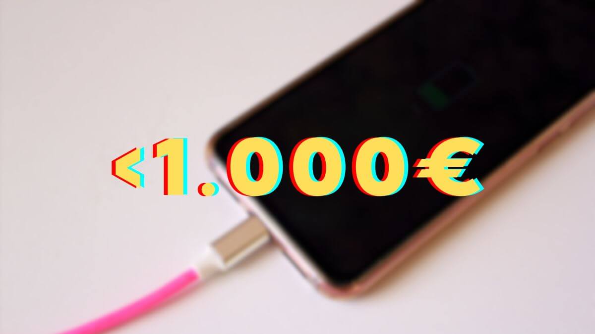 7 mejores móviles por menos de 1000 euros