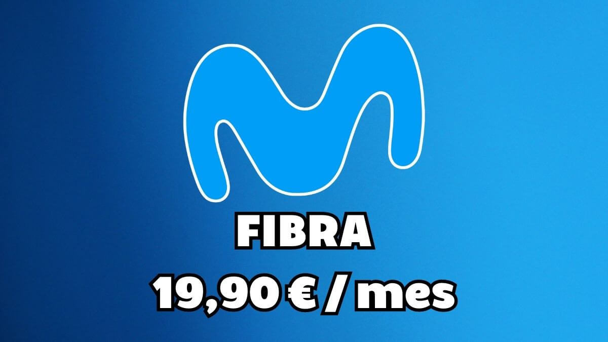 Movistar lanza una oferta de fibra por 19,90 euros por tiempo limitado