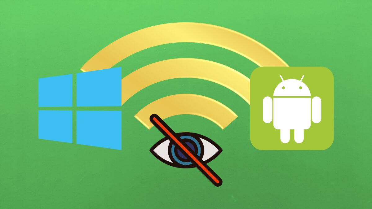 Cómo conectar a una red WiFi oculta en Windows y Android