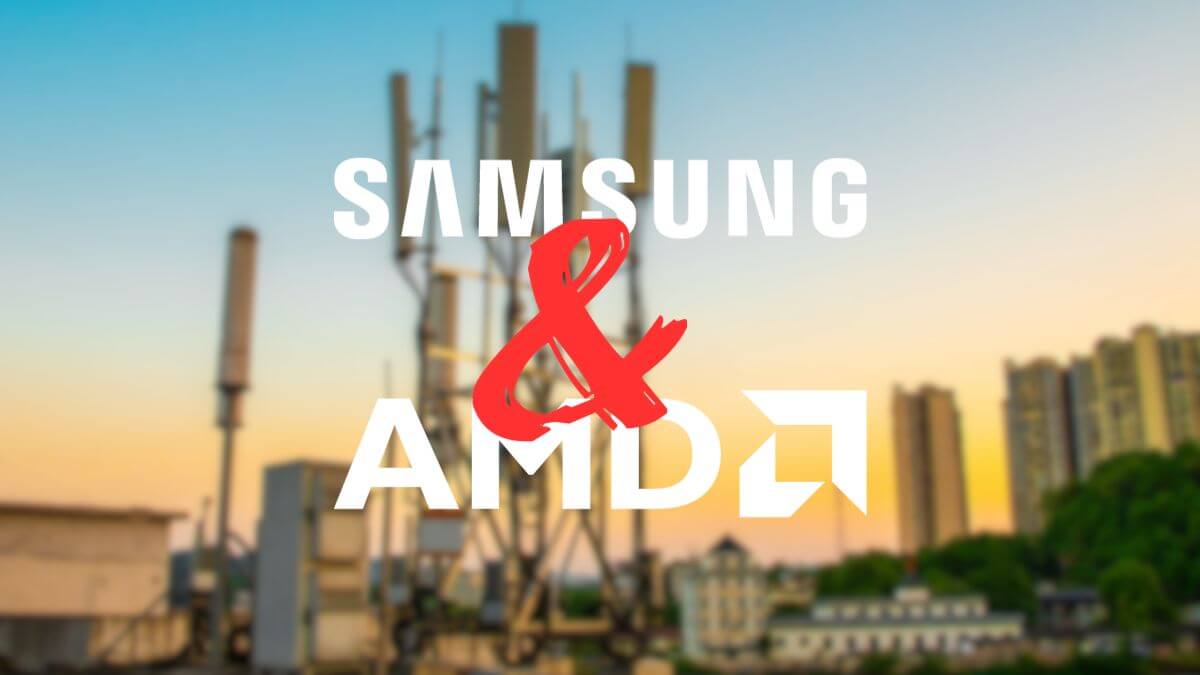 Las nuevas redes vRAN de Samsung con AMD harán avanzar el 5G