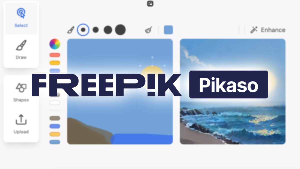 Freepik Picaso: esta IA generativa crea imágenes en tiempo real a partir de bocetos o fotos propias