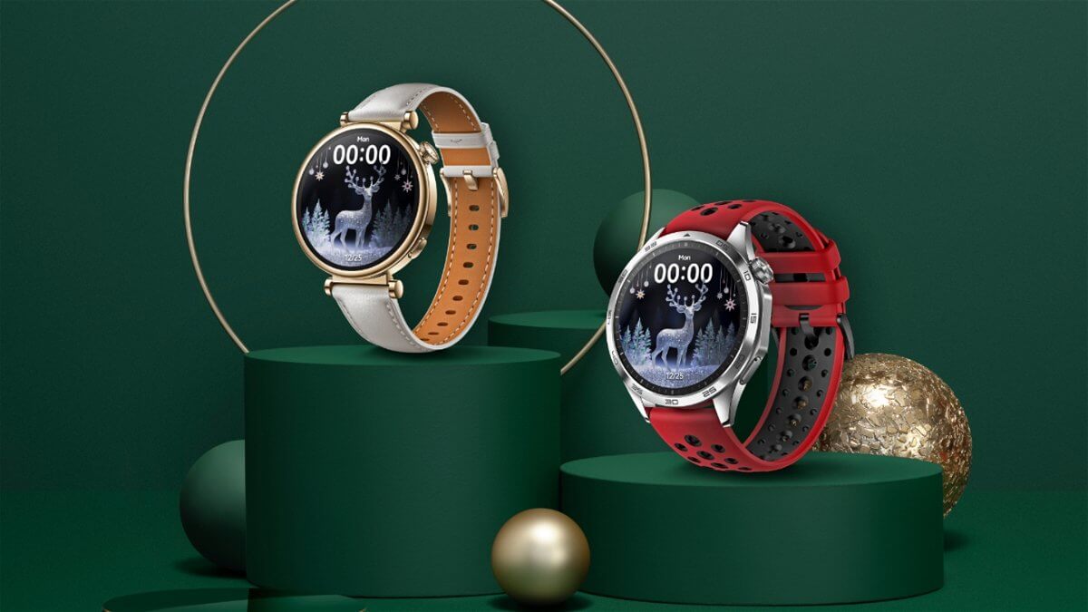 Huawei Watch GT 4 recibe una edición especial pensando en los regalos con una correa y unos auriculares gratis