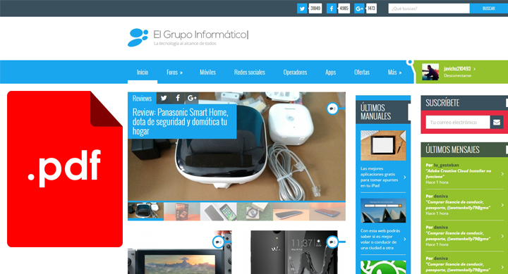 Cómo guardar una web en PDF desde tu móvil y ordenador