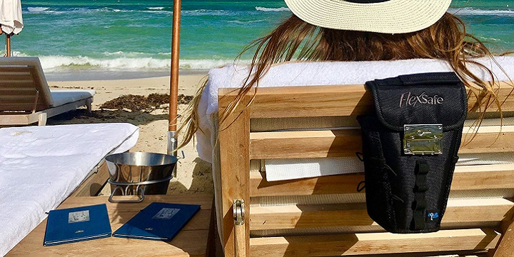 FlexSafe, la bolsa para guardar tus cosas en la playa