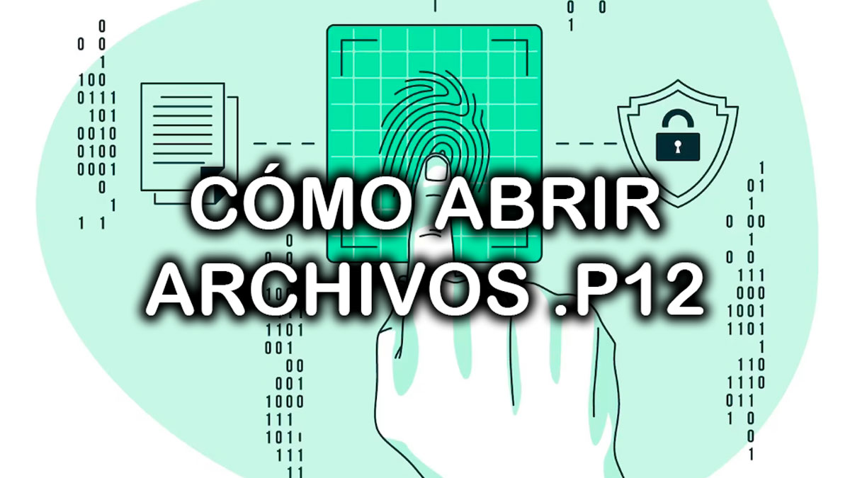 Cómo abrir un archivo p12