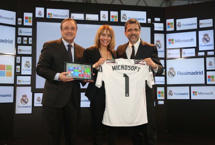 Microsoft se alía con el Real Madrid