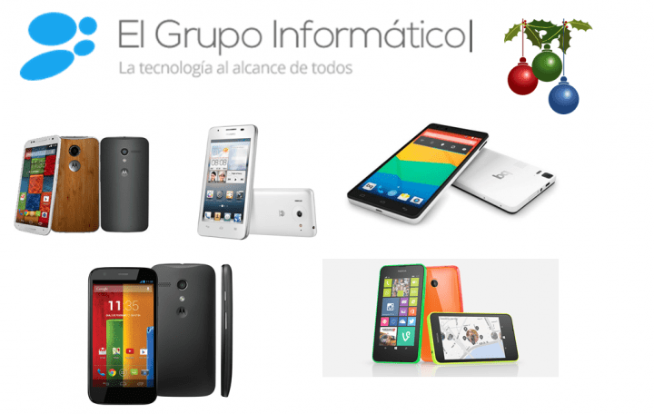 5 móviles para regalar estas navidades