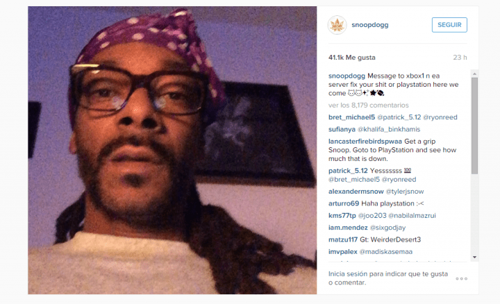 Snoop Dogg se queja a Bill Gates sobre las caídas de Xbox Live