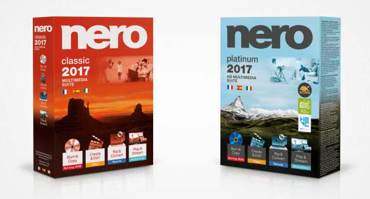 Llega Nero 2017 con un mayor enfoque multimedia