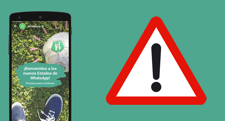 7 peligros que suponen los Estados de WhatsApp