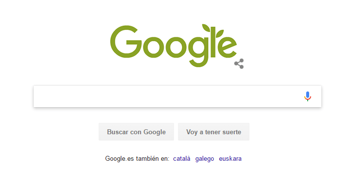 Google celebra el Día Mundial del Medio Ambiente con un Doodle