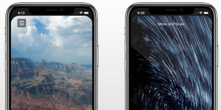 Elimina la muesca del iPhone para la cámara con esta app