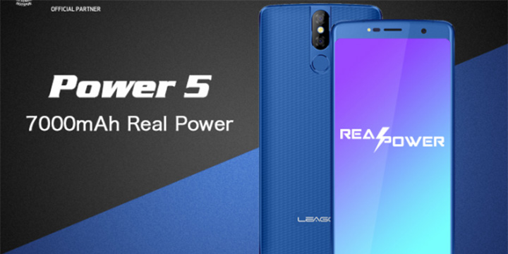Leagoo Power 5, el smartphone con batería de 7.000 mAh