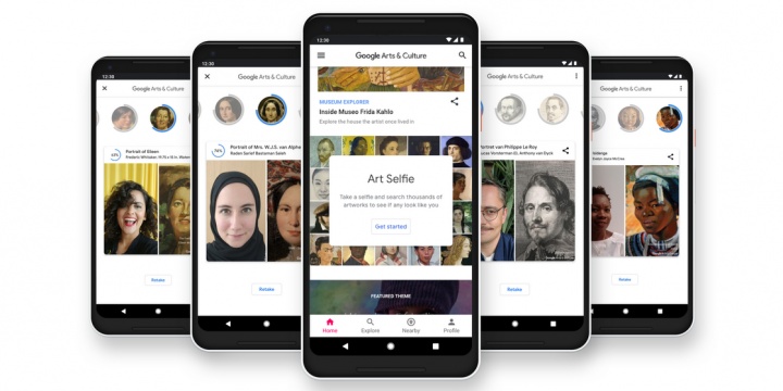 Art Selfie, hazte un selfie y busca tu rostro en obras de arte
