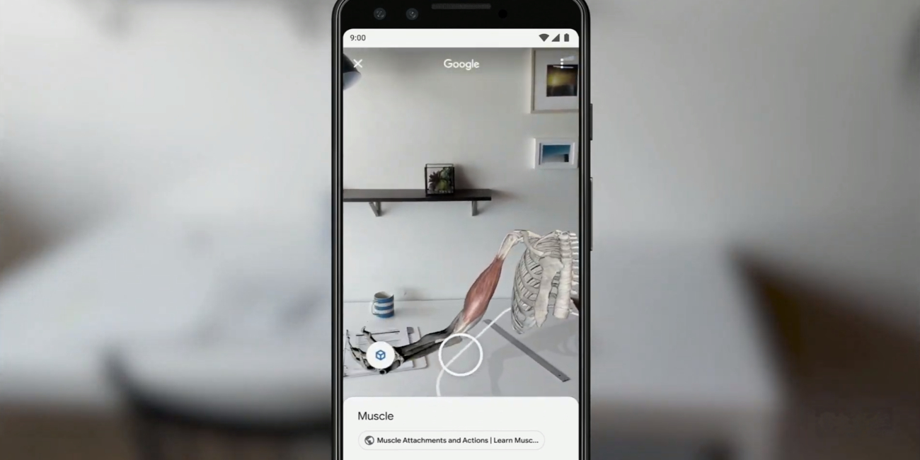 Google añade modelos 3D y realidad aumentada a su buscador