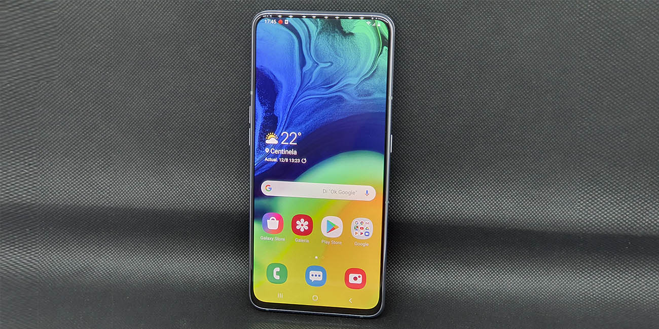 Review: Galaxy A80, el primer móvil con cámara reversible de Samsung