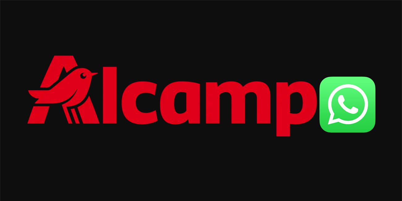 Ya puedes comprar a través de WhatsApp en Alcampo