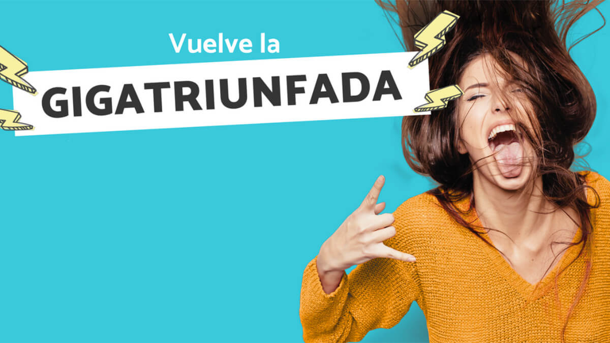 Tuenti Gigatriunfada: aumenta gratis los datos a los prepago