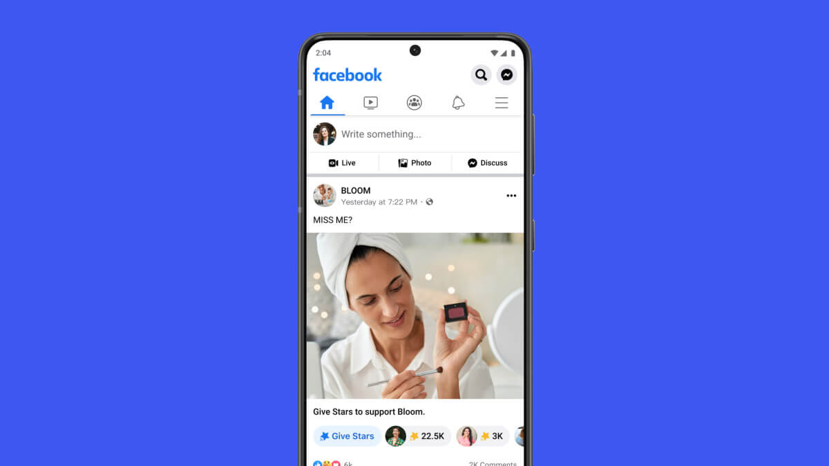 Stars Store, lo nuevo de Facebook para recompensar a los influencers
