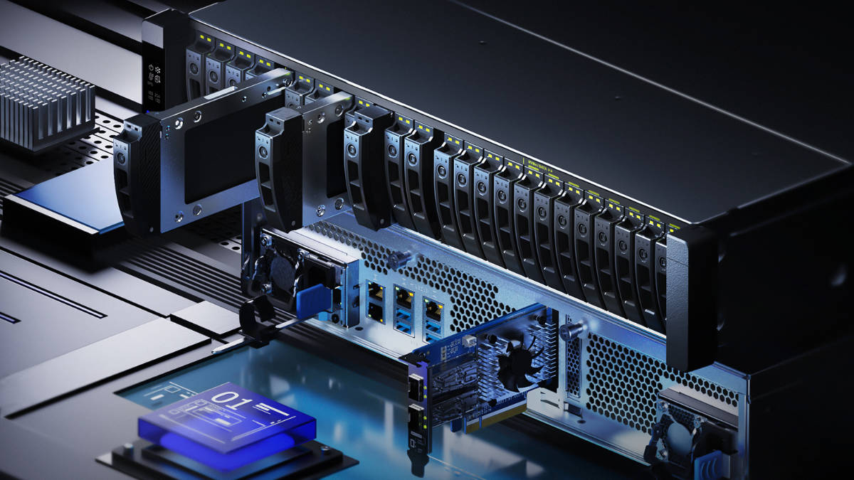 QNAP TDS-h2489FU es oficial: 24 SSD U.2 NVMe y 25 GbE para el almacenamiento más exigente