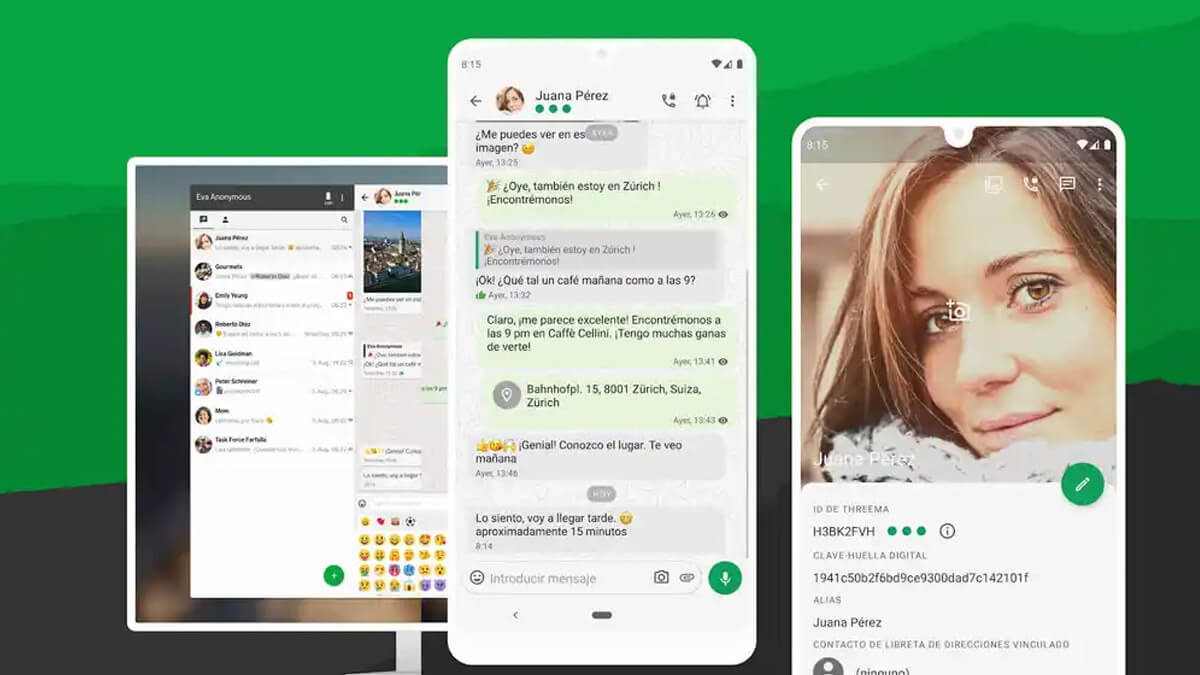 Threema es una alternativa de pago a WhatsApp que ya no depende de los servicios de Google