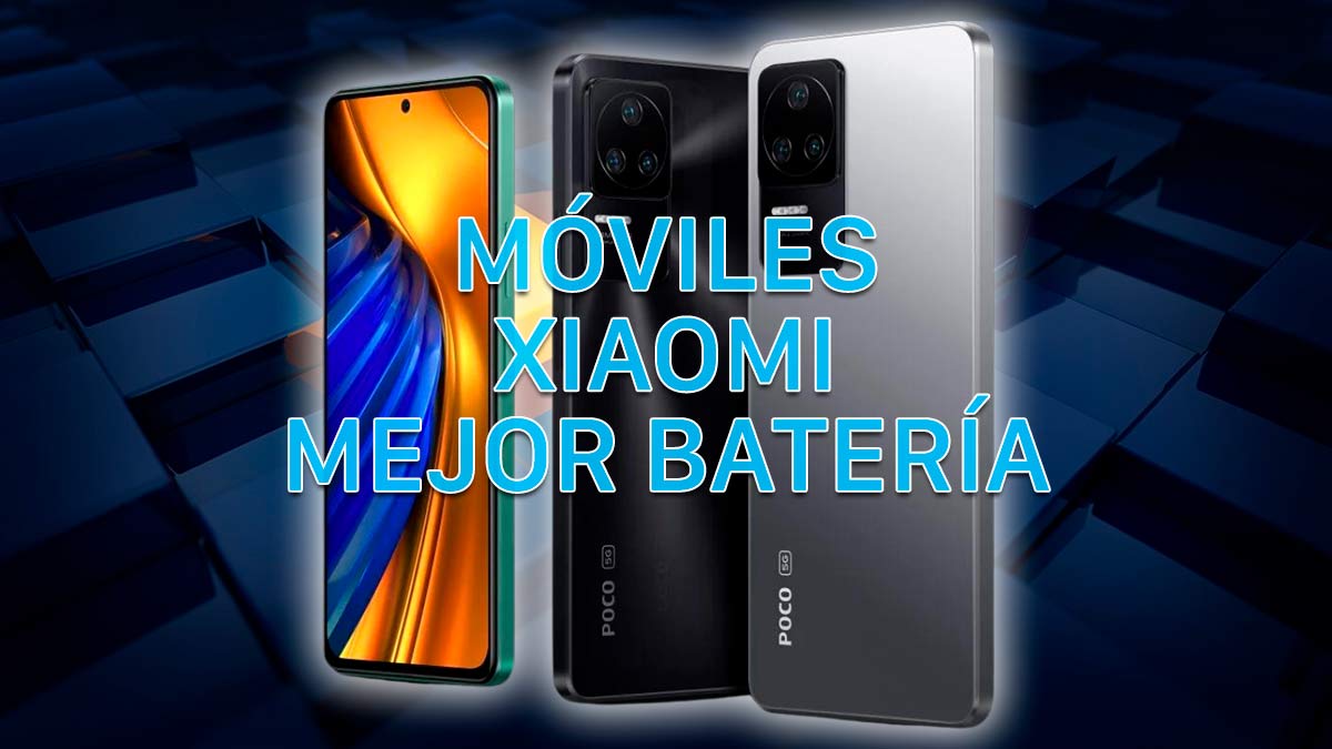 10 móviles Xiaomi con mejor batería en 2022