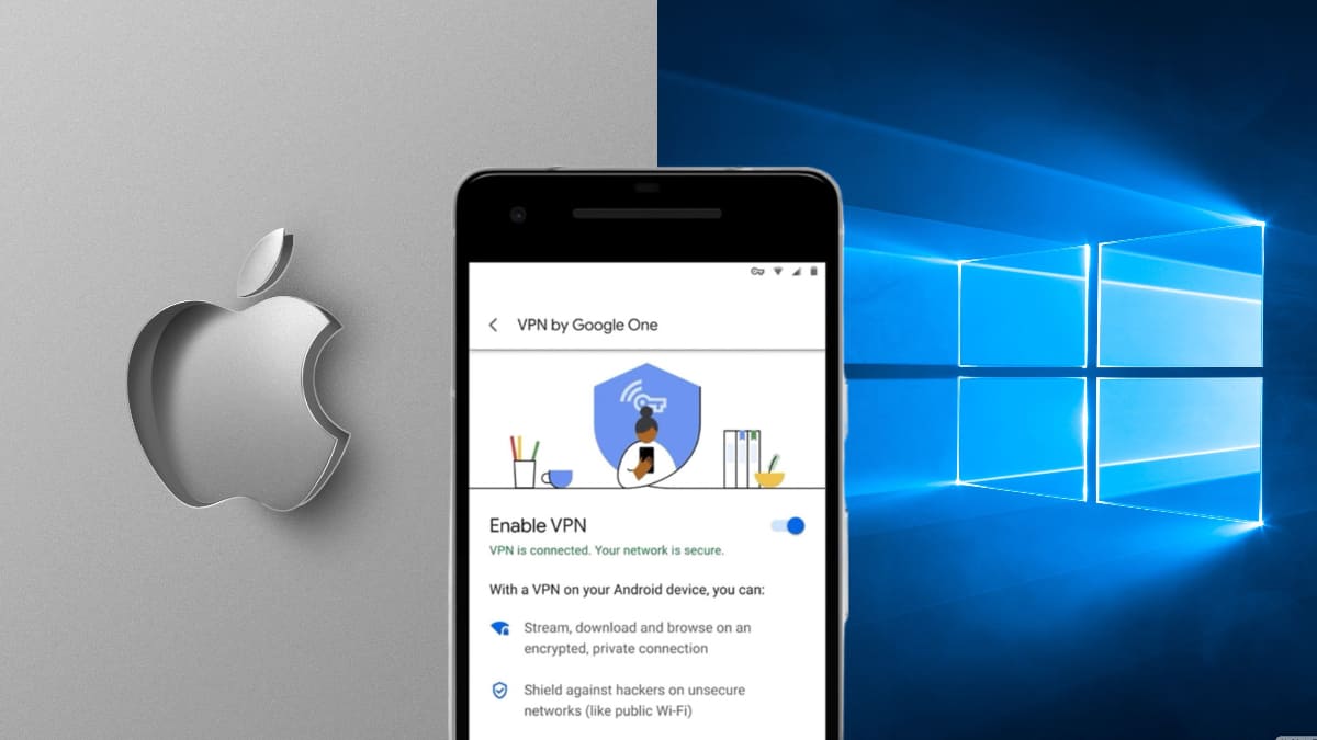 Google One VPN ya está disponible para Windows y Mac