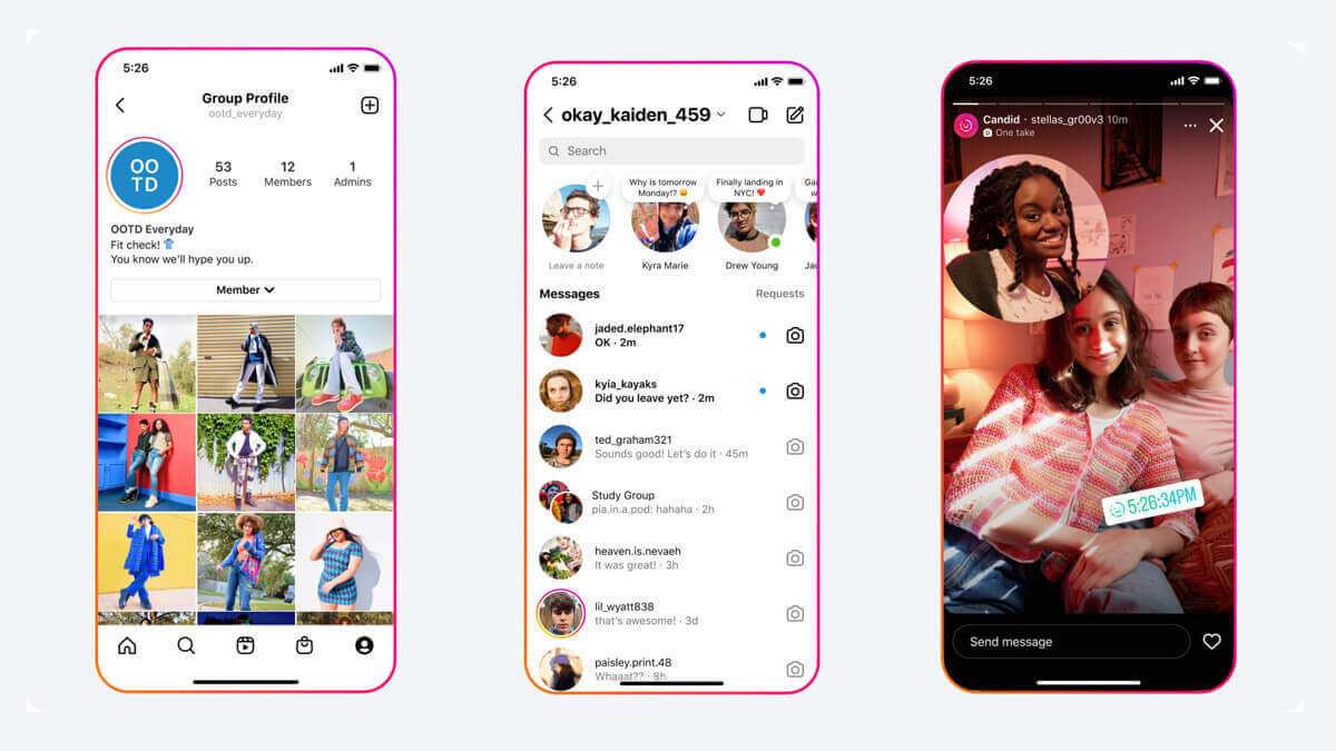 Instagram te permitirá nominar a tus amigos o crear perfiles grupales: sus últimas novedades son muy locas