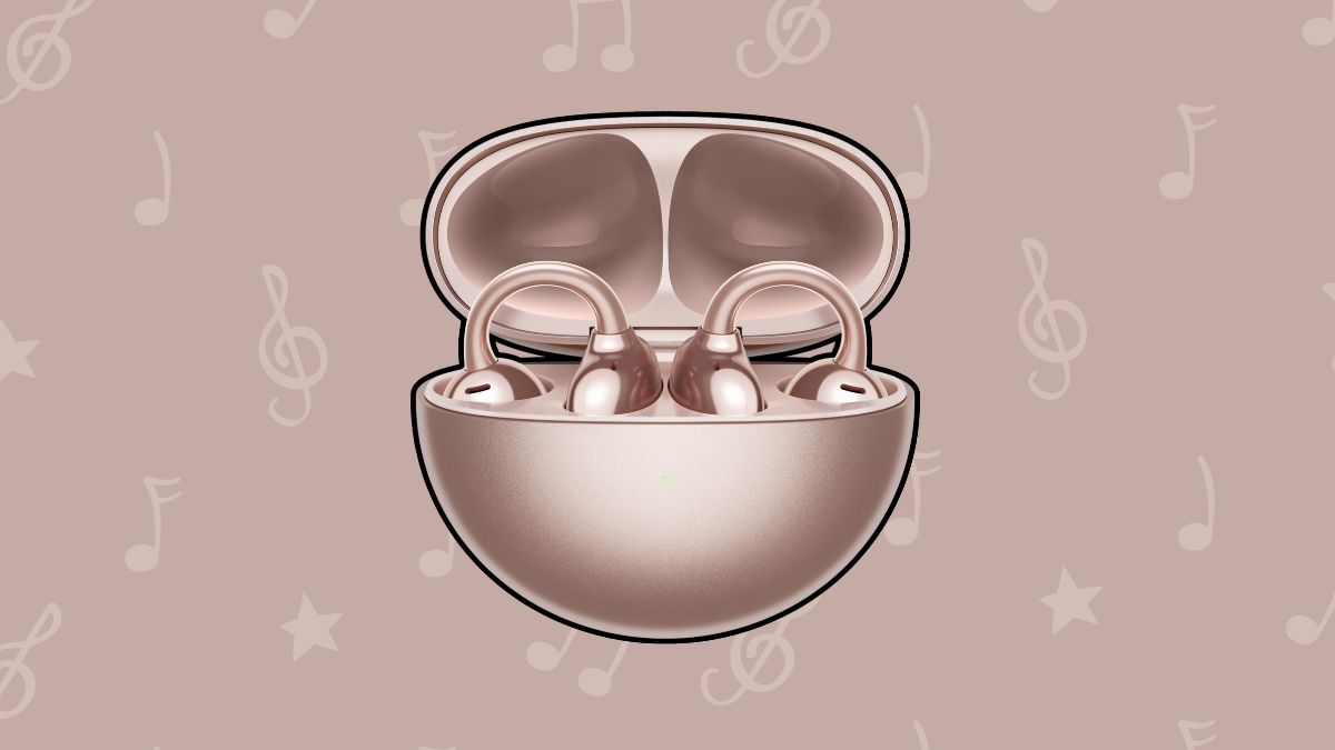 Huawei FreeClip son unos auriculares con un diseño único, y la versión Rose Gold los hace aún más especiales