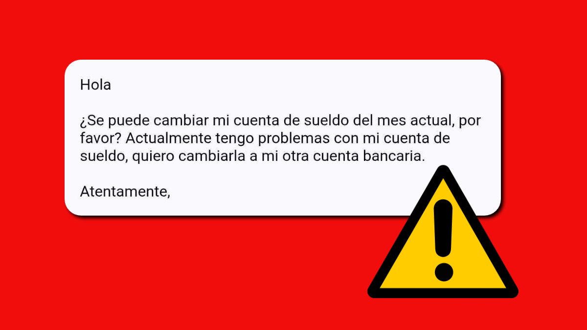 ¡Cuidado! Así intentaron robar mi nómina con esta elaborada estafa (y mi jefe casi se la cree)