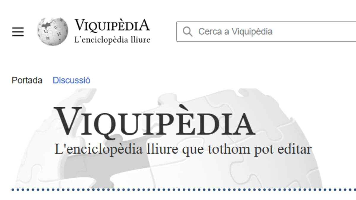 Viquipèdia: la versión catalana de Wikipedia
