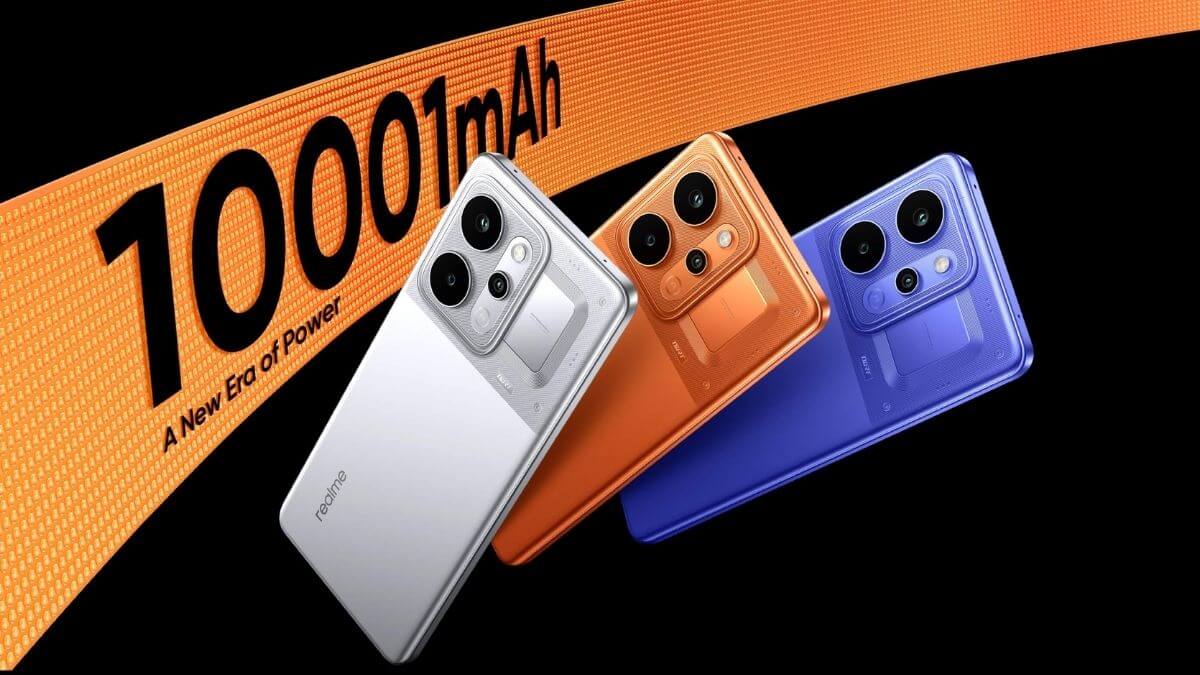 Realme presenta un smartphone con una batería gigante de 10.001 mAh, pero tenemos malas noticias