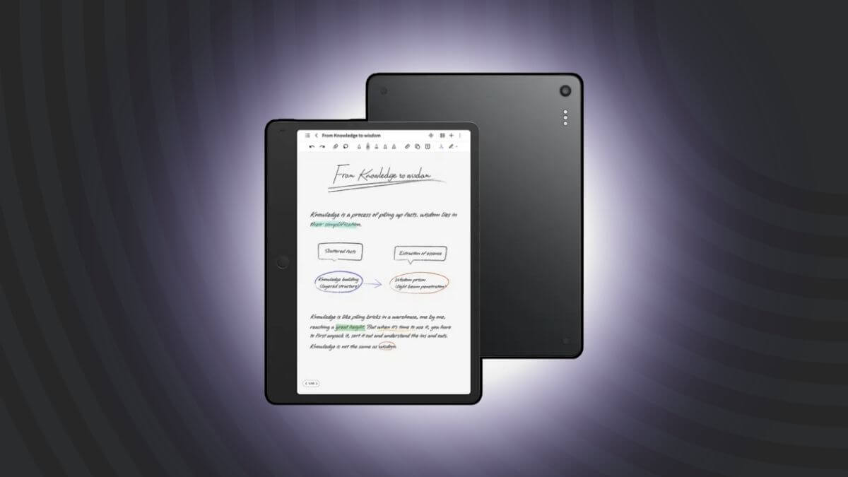 ¿Cuaderno digital o ereader? La nueva TCL Note A1 Nxtpaper es una potente combinación de ambas