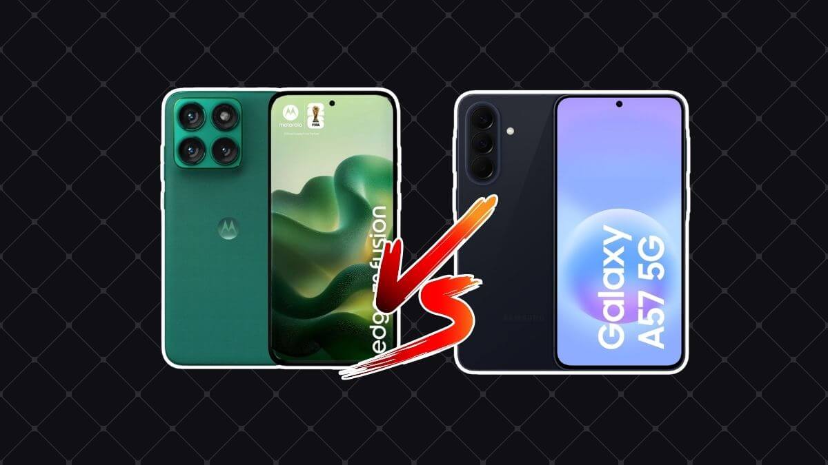 Comparativa: Motorola Edge 70 Fusion vs Samsung Galaxy A57, ¿cuál comprar?