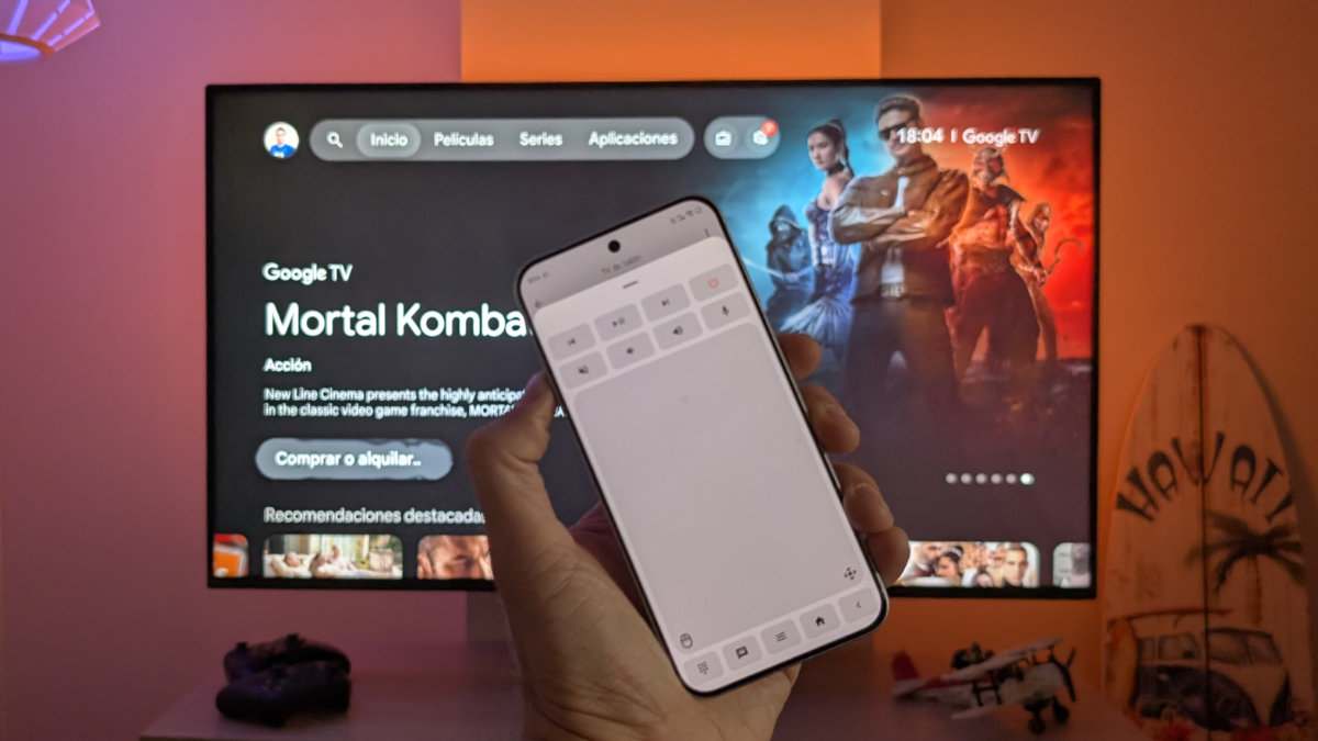 Si tienes una Google TV, esta app de control remoto es la más completa y la necesitas ya