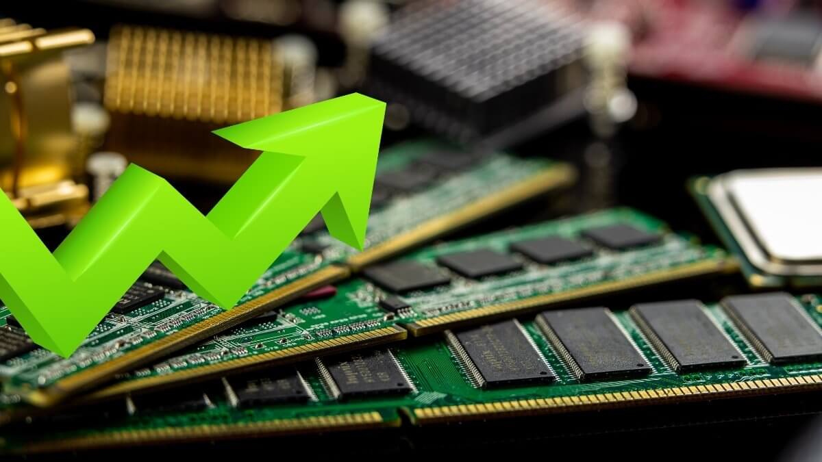 El precio de la RAM se multiplica por 5 en un año y sigue subiendo