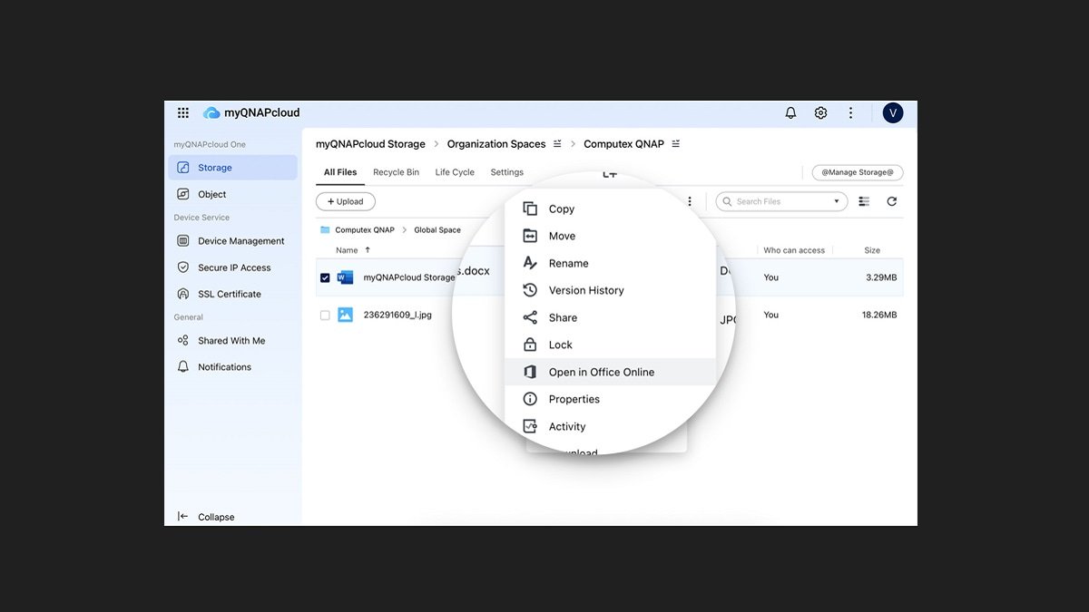 QNAP lanza una nube para equipos empresariales: myQNAPcloud Storage Business