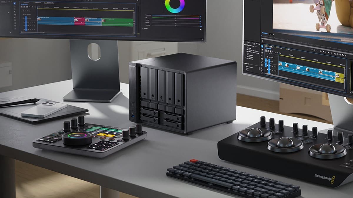 La edición de vídeo cada vez es más exigente. Este NAS con Thunderbolt 4 de QNAP disparará la productividad