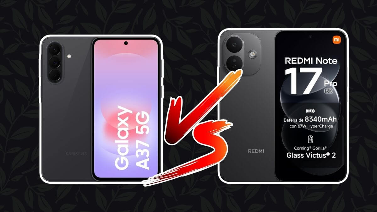 Comparativa: Xiaomi Redmi Note 17 Pro 5G vs Samsung Galaxy A37 5G, ¿cuál es el mejor gama media?