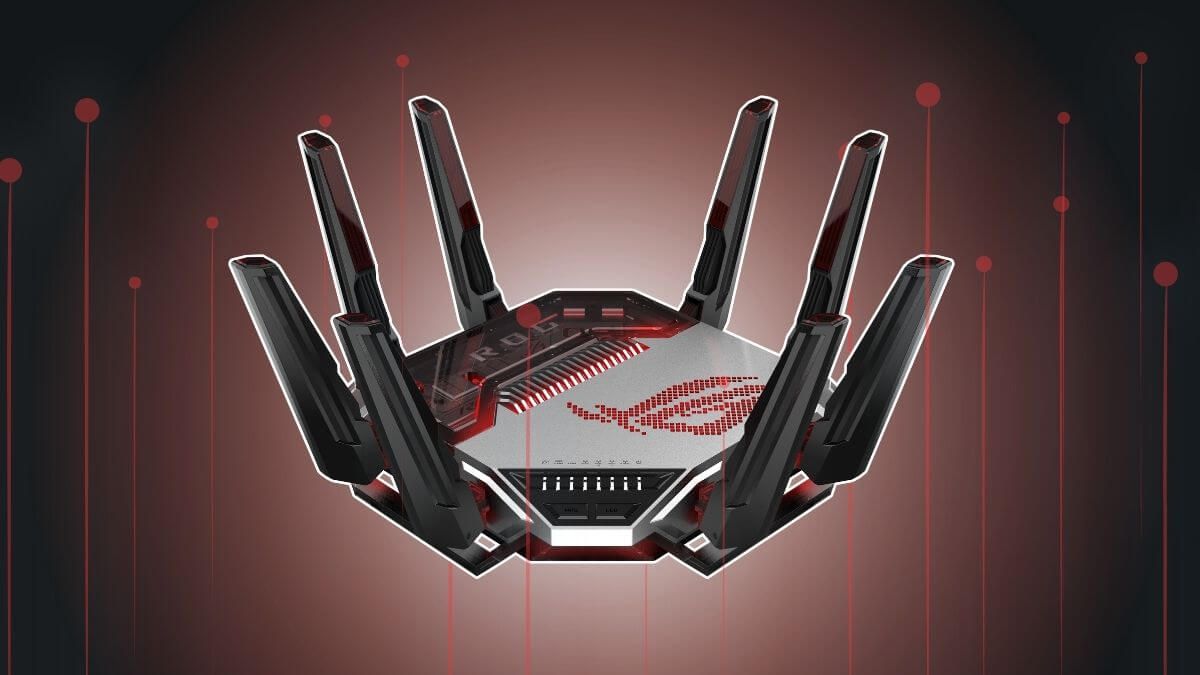 WiFi 8 para un gaming extremo: así es el espectacular router ROG Rapture GT-BN98